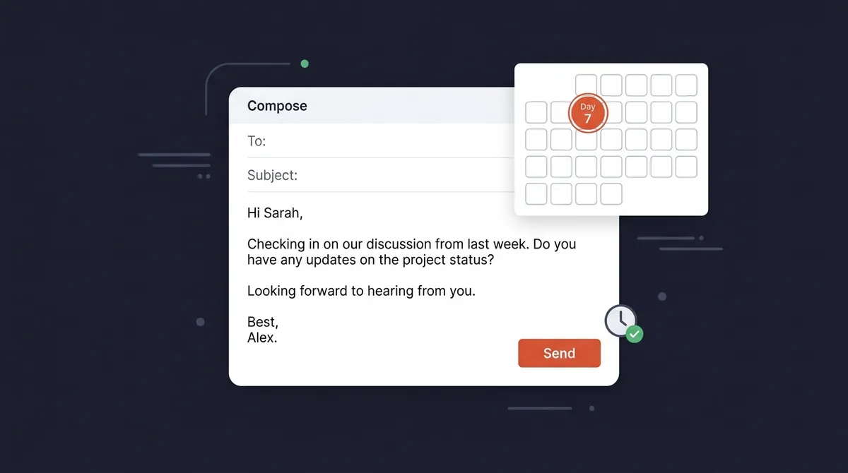 How to Follow Up on a Job Application: Email Templates + Timing Guide